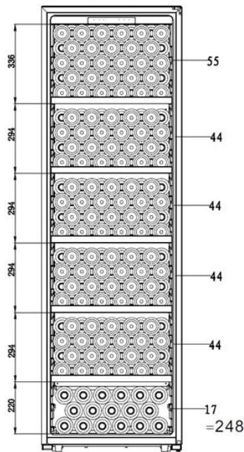 DARRY CPW204B1 - Announced capacity - 3