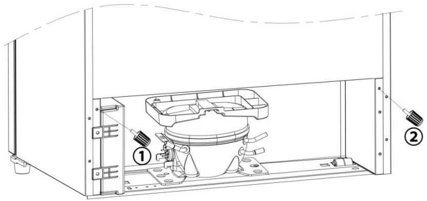 DARRY CPW204B1 - Montaggio dei tamponi per parete - 1