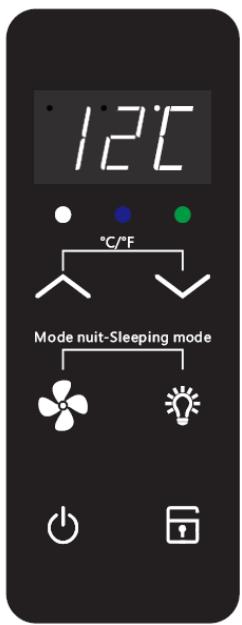 DARRY CPW204B1 - Pannello dei comandi - 1