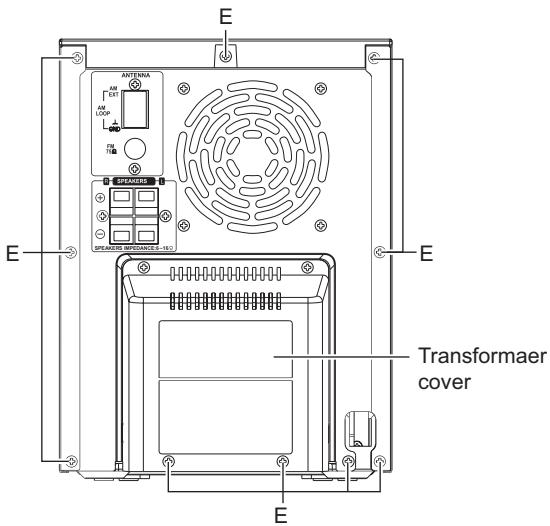 VICTOR UX-S59 - Removing the transformer cover (See Fig.4) - 1