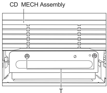 VICTOR UX-S59 - Removing the CD mechanism Assembly (See Fig.32, 33) - 1