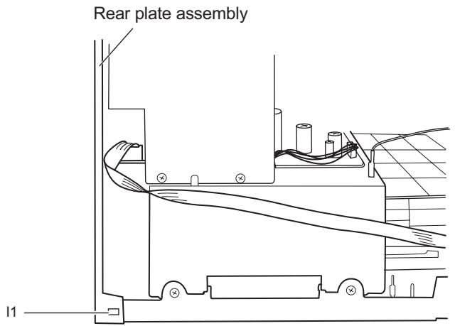 VICTOR UX-S59 - Removing the rear plate assembly (See Fig.17 to 18) - 1