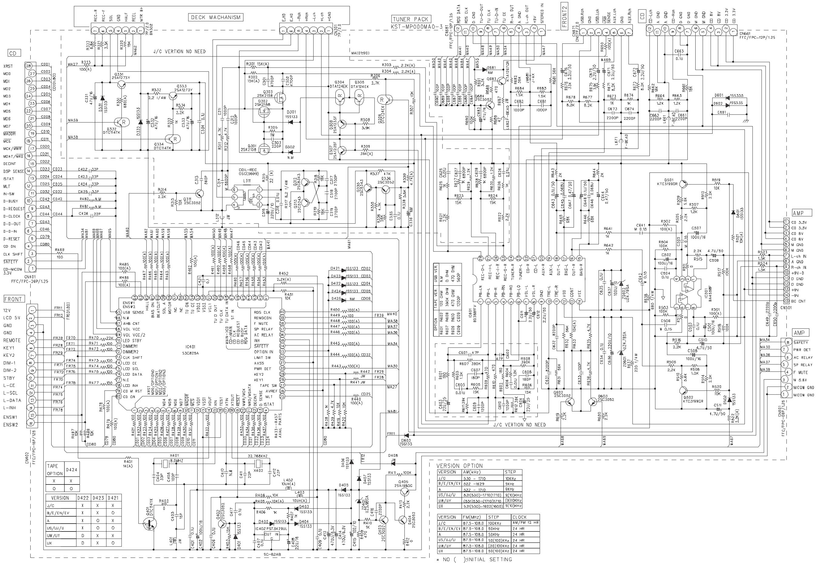 VICTOR UX-S59 - Standard schematic diagrams - 2