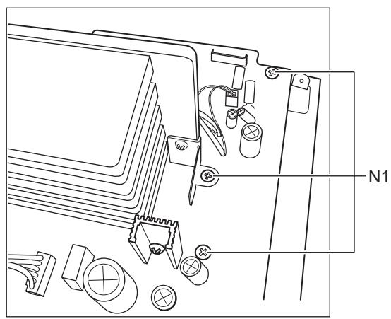 VICTOR UX-S59 - Removing the AMP board (See Fig.20 to 22) - 1