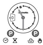 SCHOLTES FI 626A/PFANTHRACITE - La fonction étuve - 3