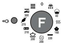 SCHOLTES FI 626A/PFANTHRACITE - La manette T permet le réglage de la température - 3
