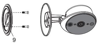 DELTA DORE TYCAM 2000 - Fixation murale TYCAM 1000 - 5