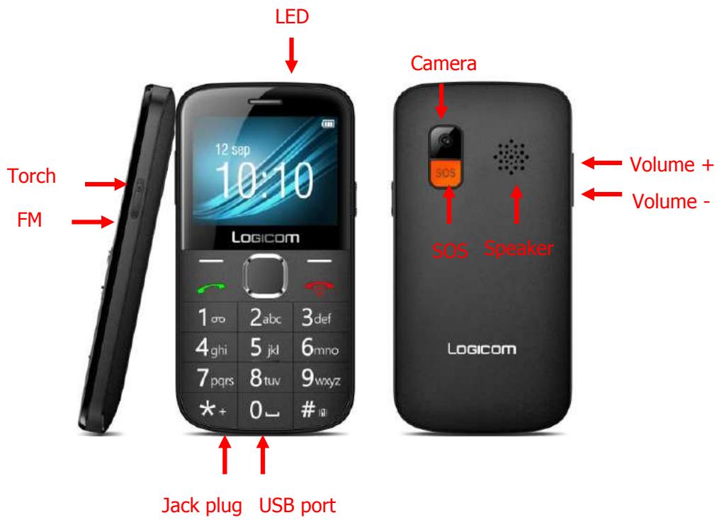 LOGICOM L-6235 - Phone description - 1