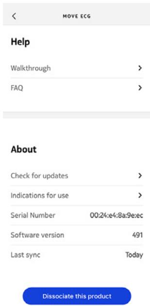 WITHINGS Move ECG - Mise à jour du firmware - 3