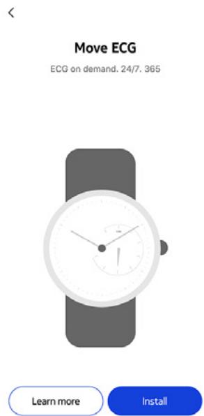 WITHINGS Move ECG - Touchez Installer - 1