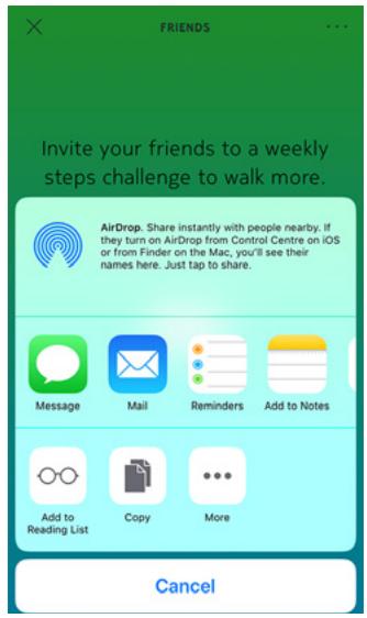 WITHINGS Move ECG - Ajouter un ami à mon classement - 2