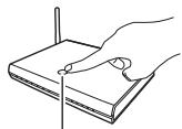 PANASONIC DMR6UBT1IEC - Bouton de protection de réseaux sans-fil Méthode ^*3 : - 1