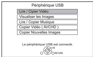 PANASONIC DMR6UBT1IEC - Écran de menu - 1