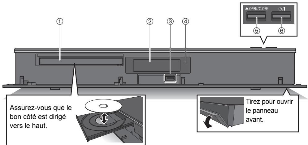 PANASONIC DMR6UBT1IEC - Avant - 1