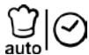 CANDY G25CMB - - MENU / TIME (bouton rotatif) - 1