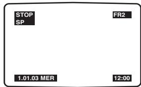THOMSON VTH6400 - Fonction OSD - 1
