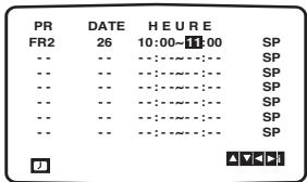 THOMSON VTH6400 - Programmer un enregistrement sans les nombres SHOWView - 2