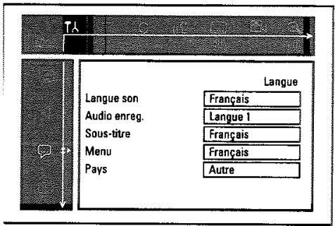 SCHNEIDERMARQUE SRV 645 - Réglage de la langue - 1