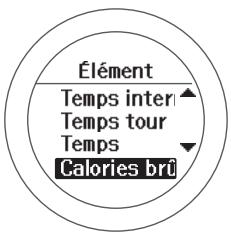 EPSON E11E203213 - Sélectionnez Calories brûlées. - 1