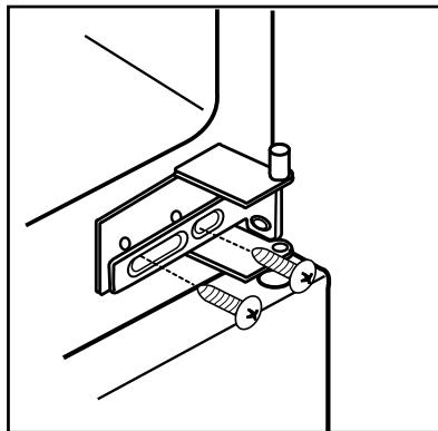 BRANDT CA2950E - Instructions pour l'encastrement Réversibilité des portes - 3