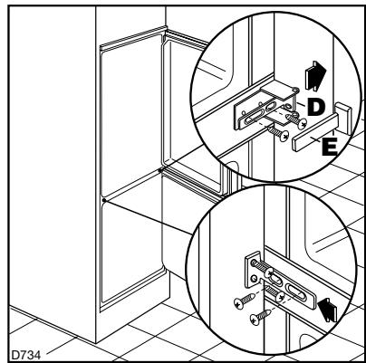 BRANDT CA2950E - Dimensions de la niche - 12