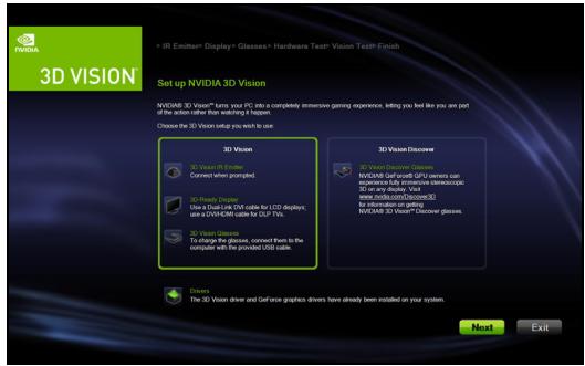 ACER P1273B - Configuration d'un environnement 3D - 1