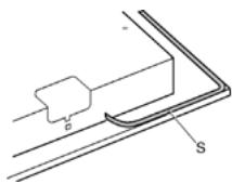 DE DIETRICH DTE 1172W - Fixation de la table de cuisson - 1