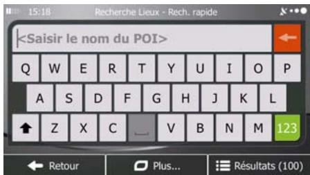 MAPPY ULTI X575 CAMP EUROPE - Recherche rapide pour un lieu d'intérêt - 3