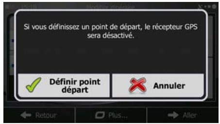 MAPPY ULTI X575 CAMP EUROPE - Déterminer un nouveau point de départ de l'itinéraire - 3