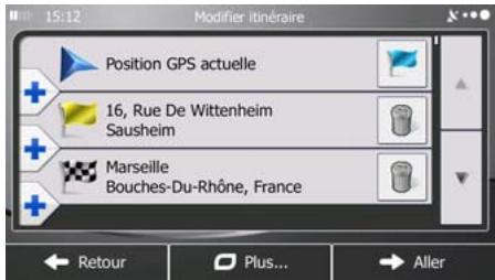 MAPPY ULTI X575 CAMP EUROPE - Créer un itinétaire à partir de la liste de destinations (Créer itinétaire) - 3