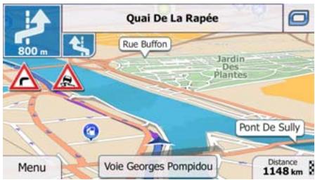 MAPPY ULTI X575 CAMP EUROPE - Présentation du virage et Prochaine rue - 2