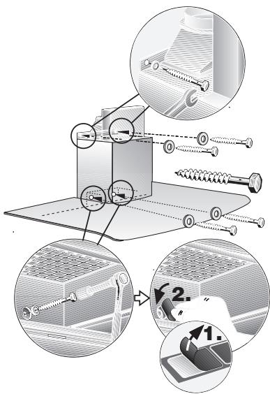 BOSCH DKE655755955M - O exaustor está preparado para ser montado numa parede da cozinha. - 3