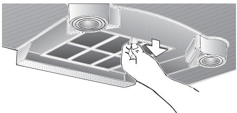 BOSCH DKE655755955M - Metal-fedtfiltrene tages ud og sættes ind: - 2