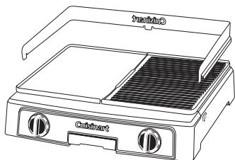 CUISINART PLSOE - Installation de la protection anti-projections - 1