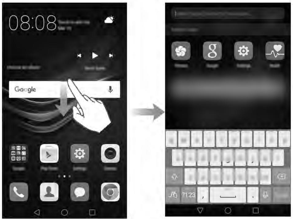 HUAWEI P9 LITE BLACK - Trouver rapidement des applications - 1