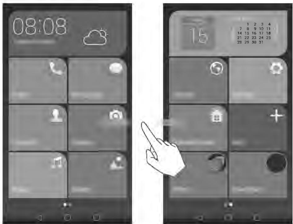 HUAWEI P9 LITE BLACK - Écran d'accueil simple - 1