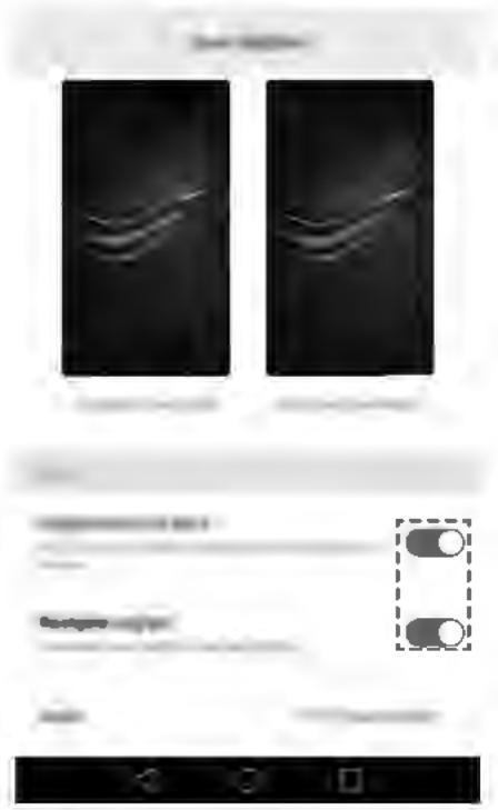 HUAWEI P9 LITE BLACK - Modifier le fond d'écran - 1