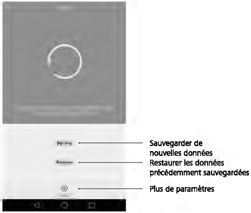 HUAWEI P9 LITE BLACK - Utiliser l'application Sauvegarde pour sauvegarder et restaurer des données - 1