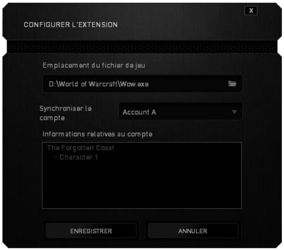 RAZER ORBWEAVER 2014 - ONGLET EXTENSION - 2