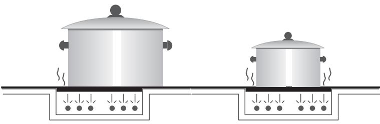ARTHUR MARTIN V6787MCN - Choix des récipiens - 2