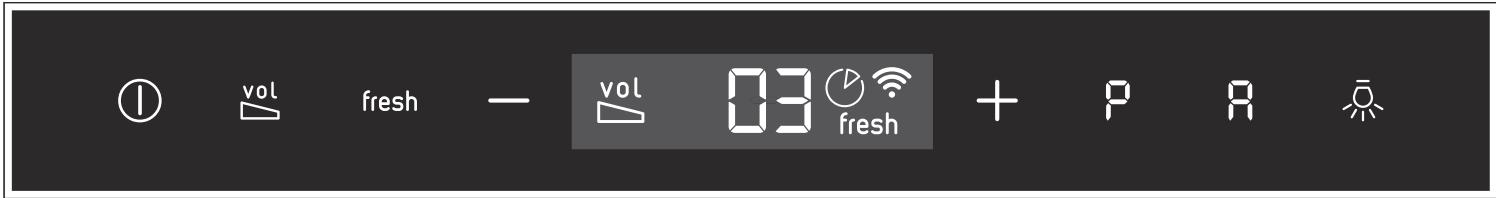 NEFF D96iMW1N0 - Bandeau de commande, variante 1 - 1