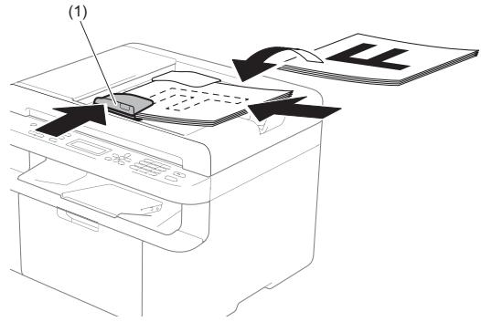 BROTHER MFC-1910DW - Comment charger des documents - 2
