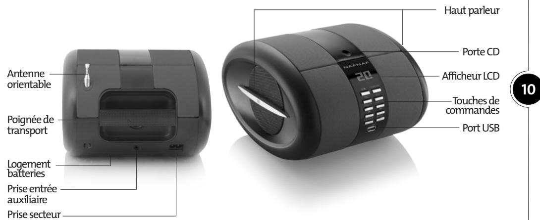 NAF NAF SENSE DNIO45 NOIR - DESCRIPTION DES FONCTIONS - 1