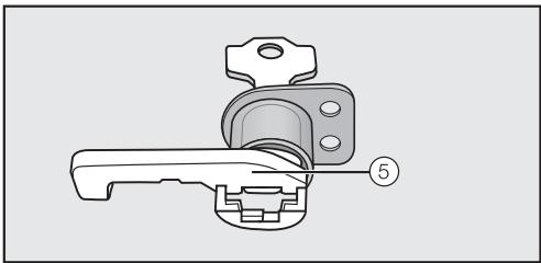 MIELE KWL 4712 SED INOX - Interchanger la serrure : - 4