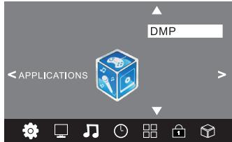 BRANDT B2614HD - MENU des applications - 1