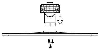 BRANDT B2614HD - Instructions d'assemblage de la base - 1