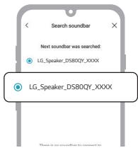 DARTY 36 DaRry LGBARRE DE SONS80QY - Connexion avec un Smartphone via l'application LG Sound Bar - 1