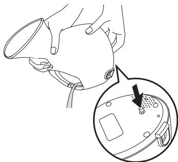 PANASONIC EH-SA31VP503 - Fixez le réservoir d'approvisionnement en eau à l'unité principale. - 3