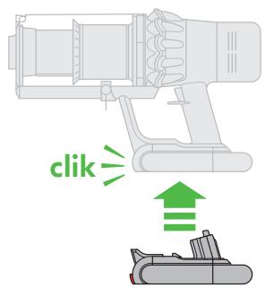 DYSON V11TotalClean - Cambio de la batería - 2