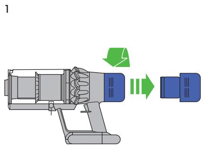DYSON V11TotalClean - Het filter reinigen - 2